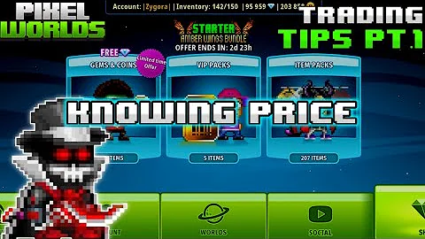 How To Find Out Item's Price - Trading Tips #1 | Pixel Worlds
