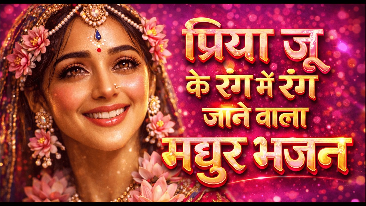 प्रिया जू के रंग में झूमने वाला राधा रानी भजन | Vrindavan Prem Bhajan | Radha Krishna Kirtan