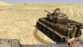 M1 Abrams tank battles against Tiger Tank