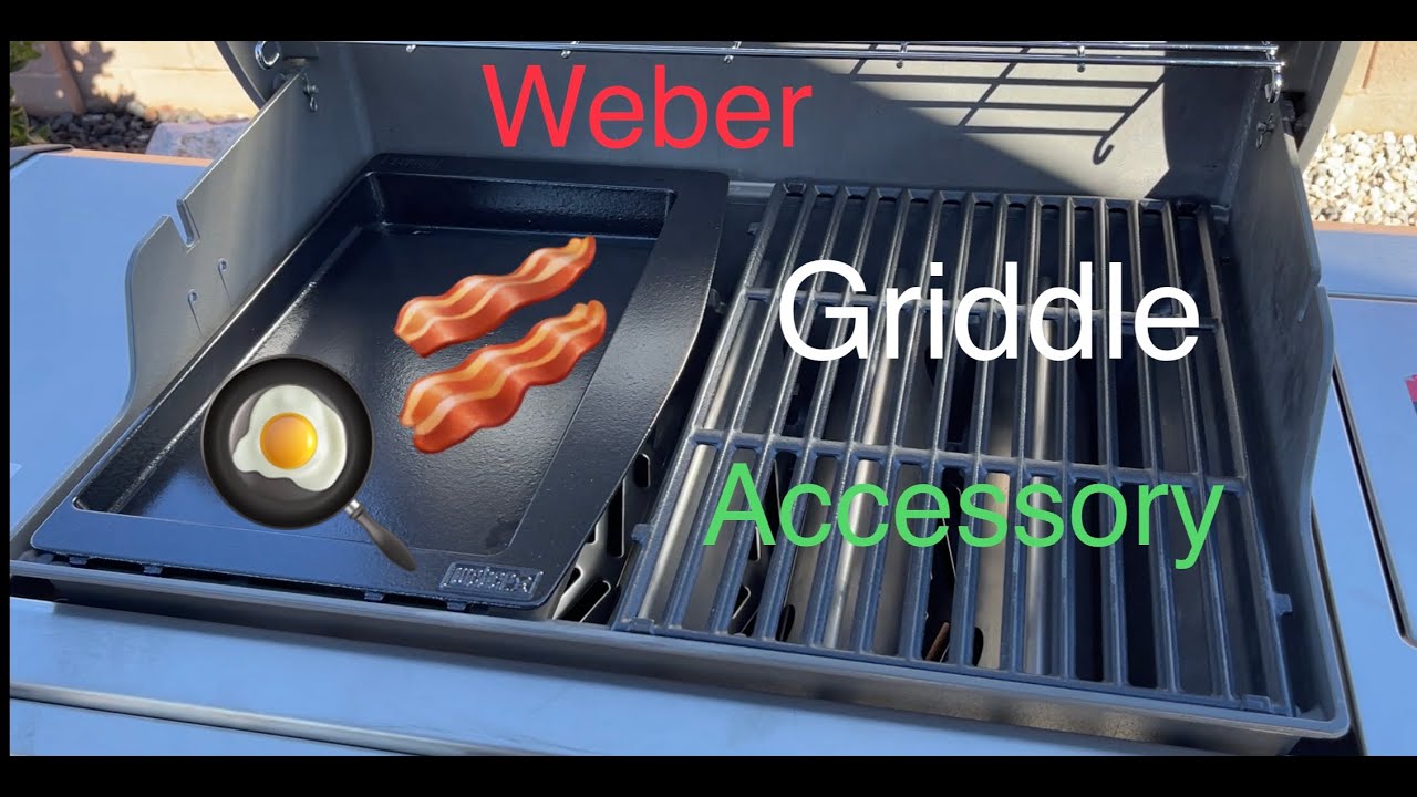 Weber Grills Full-Size Griddle Insert for Genesis 300 Series Gas Grills