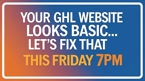 How To Build Amazing GHL Websites Without Coding Skills (GHL Tutorial Tagalog 2026)