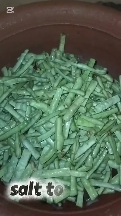 easy long beans curry srilankan style