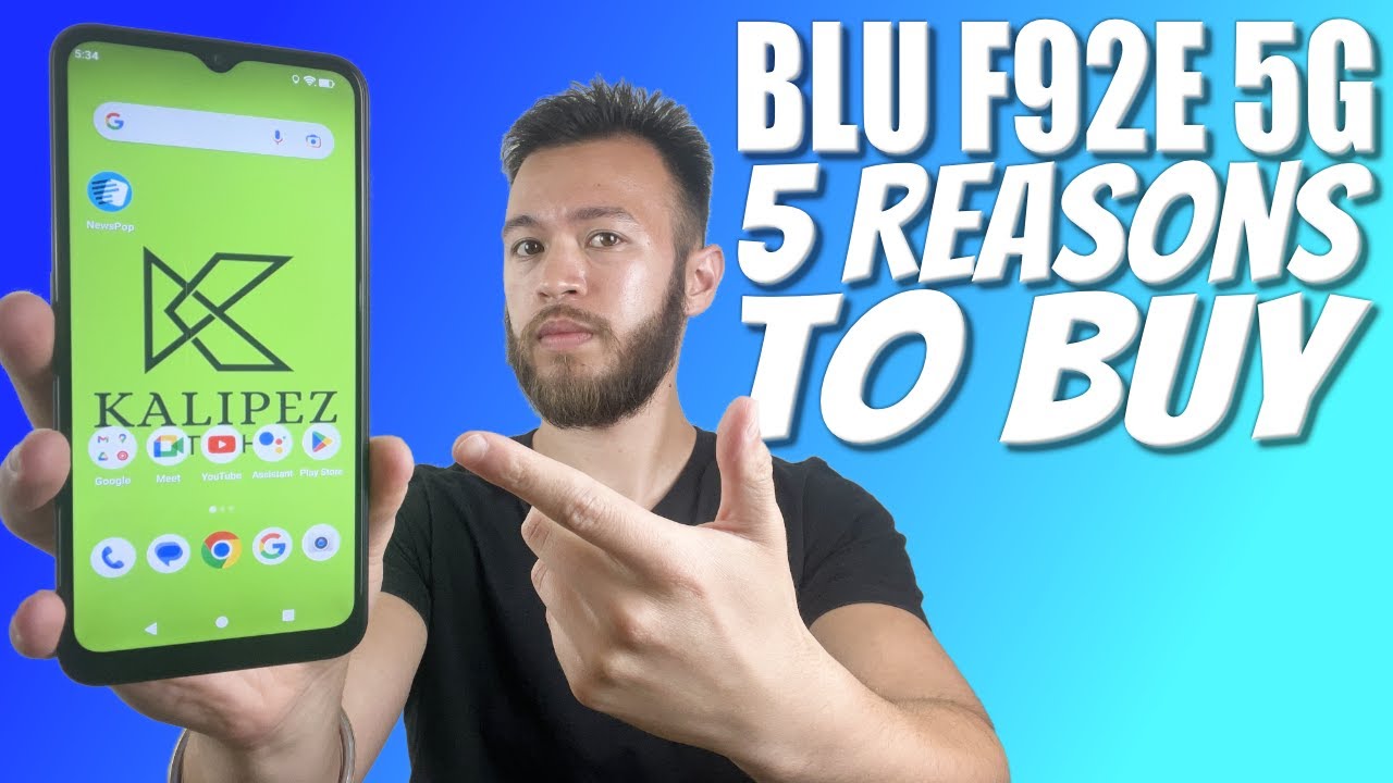 Why You SHOULD Buy The BLU F92e 5G in 2023 - YouTube