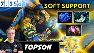 Topson Shadow Shaman Soft Support - Dota 2 Patch 7.35d Pro Pub Gameplay