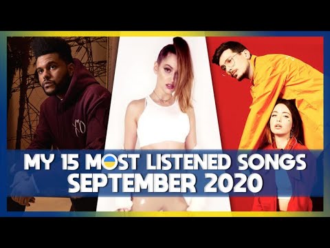 My 15 Most Listened Songs / September 2020