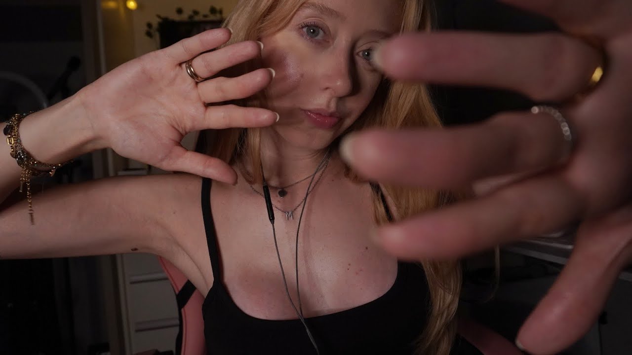 ASMR - SONS DE BOCA + TOQUES NA TELA 😴