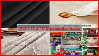 2025 Top 10 tablecloths Picks