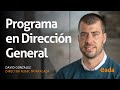 Programa en Dirección General - Opiniones de David González