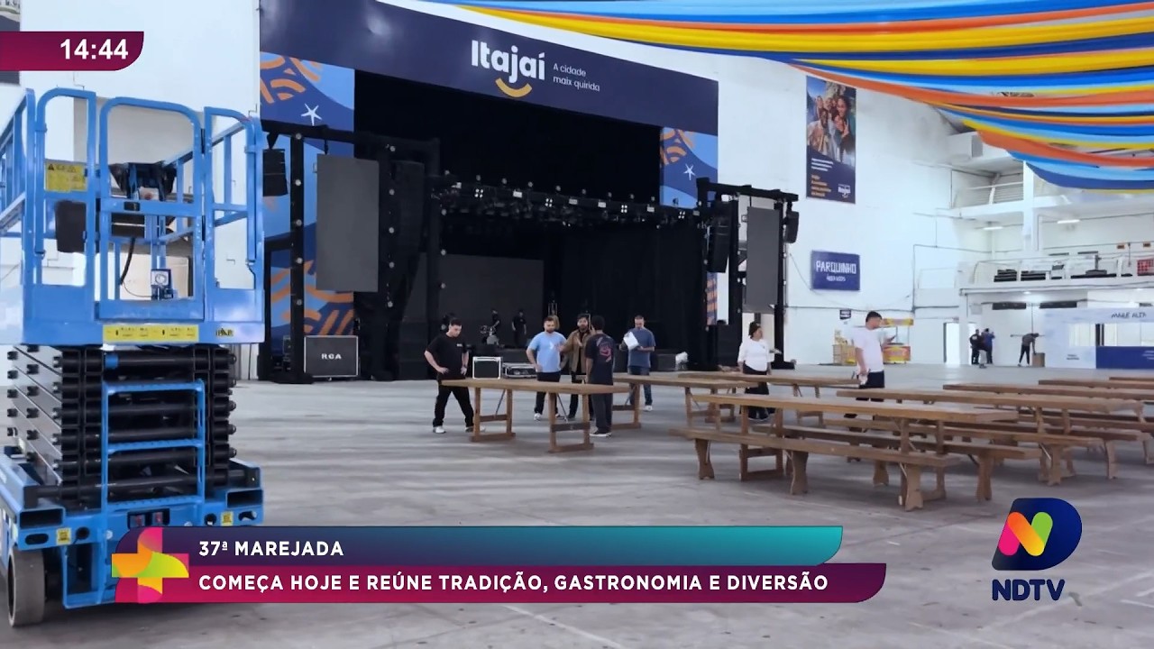 37ª Marejada começa hoje em Itajaí com tradição, gastronomia e diversão