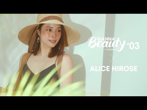 GIANNA Beauty with iconic 広瀬アリス ビハインドMOVIE公開
