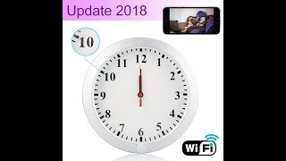 CAMXSW Upgrade Wall Clock Camera Video Guide Content
