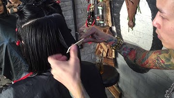 Hair bar Tuấn còi : p1 hướng dẫn cắt đầu vic dài