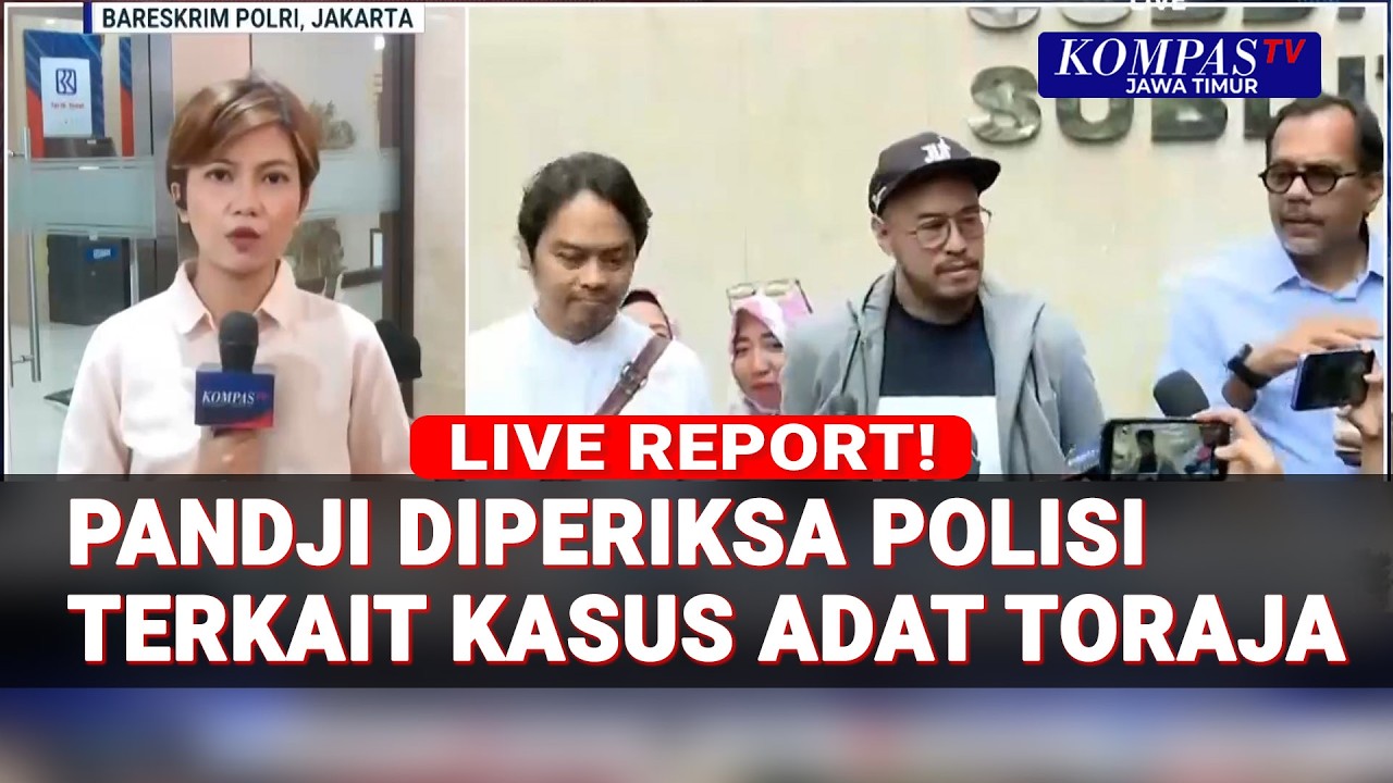 Pandji Pragiwaksono Soal Agenda Pemeriksaan Polisi Terkait Kasus Adat Toraja