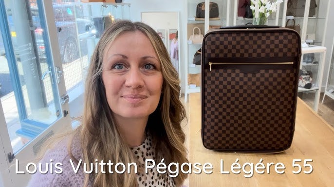 Louis Vuitton Damier Ebene Pegase #55 Carry On Luggage – Perry's