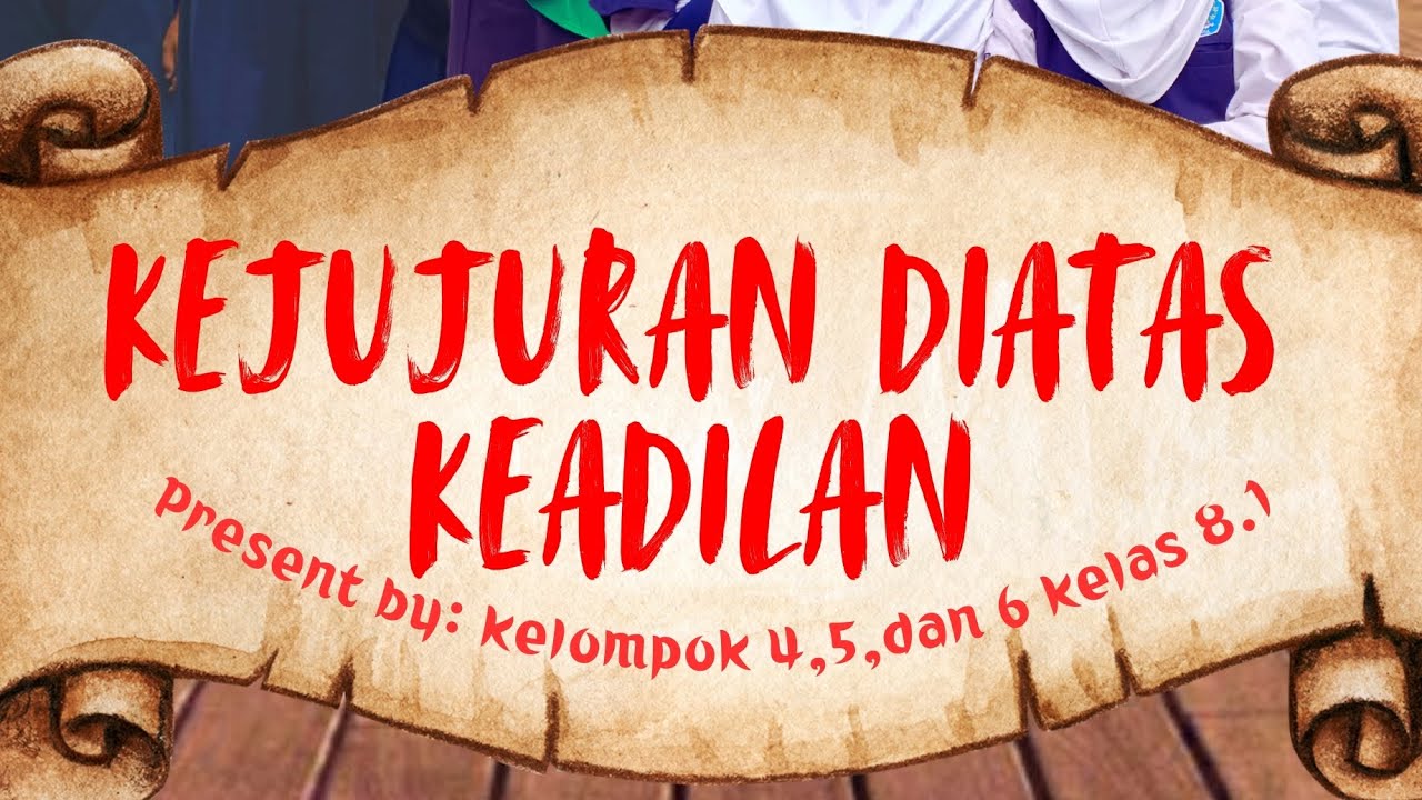 Kejujuran Diatas Keadilan | short movie by: kelas 8.1 SMPN 172 Jakarta