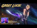 Amazing Luck on Cloud's Stamp Card in FF7 Ever Crisis