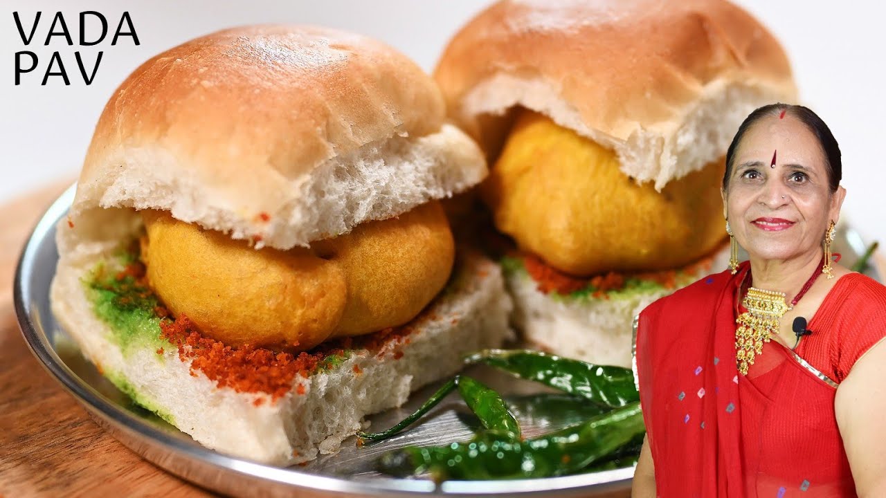 मुंब​ई के वडा पाव बनाएं घर में ही, आसानी से ❗ Mumbai Vada Pav & Dry Garlic Chutney recipe in Hindi