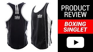 Amateur Compeion Boxing Singlet Review Punch Equipment