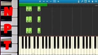 Video thumbnail of "Nicki Minaj - Grand Piano - Piano Tutorial - Synthesia - How To Play"