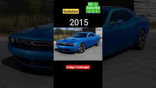 Evolution of Dodge Challenger // Plz subscribe  evolution dodge challenger @jammumotohub7146