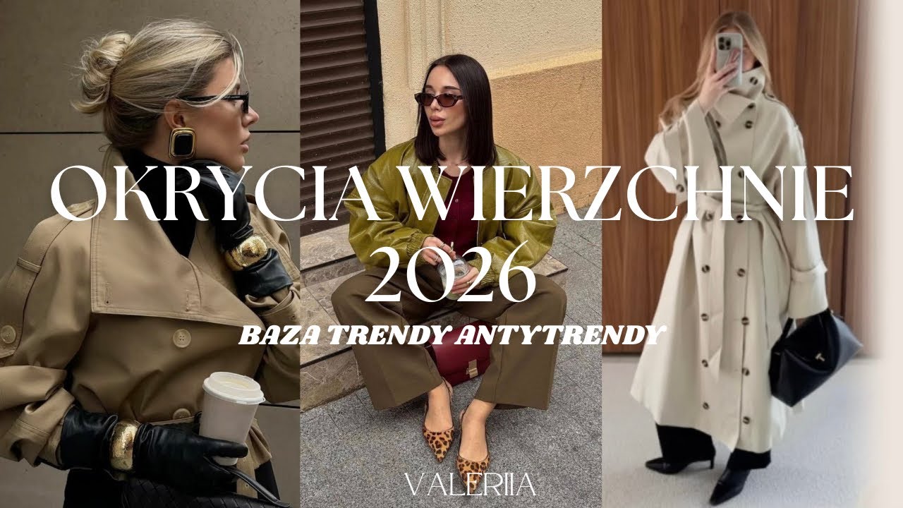 WIOSNA 2026 🌷TE KURTKI SĄ JUŻ NIEMODNE! A TE BĘDĄ WSZĘDZIE 🌸✨