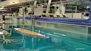 Ocean Towing Tank - Resistance test