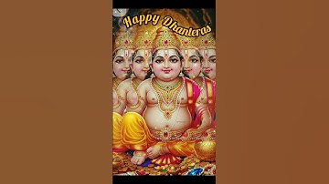 Happy Dhanteras ll #shorts #ytshorts #viral #dhanteras #status #trending #lakshmiashtakam #kubera
