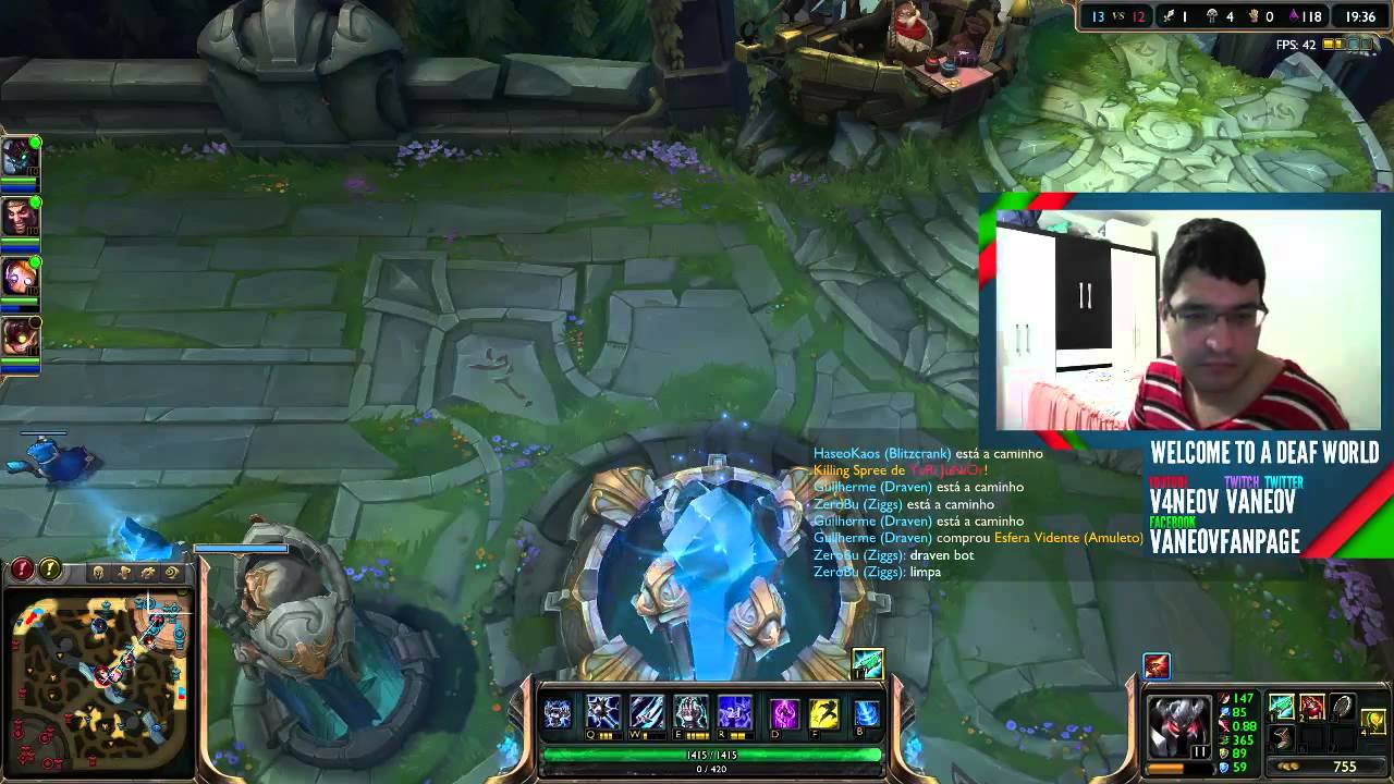 LOL Stream InHouse Brazil Series: vaneov - Mordekaiser Vol. 1