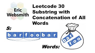 Leetcode 30 Substring with Concatenation of All Words Javascript