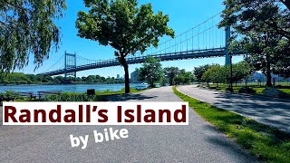 Exploring NYC's Randall's Island, Biking from Manhattan