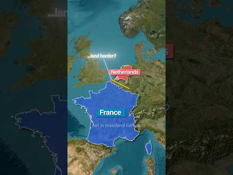 How Can France Border the Netherlands? 🇫🇷🇳🇱 Saint Martin 🤯