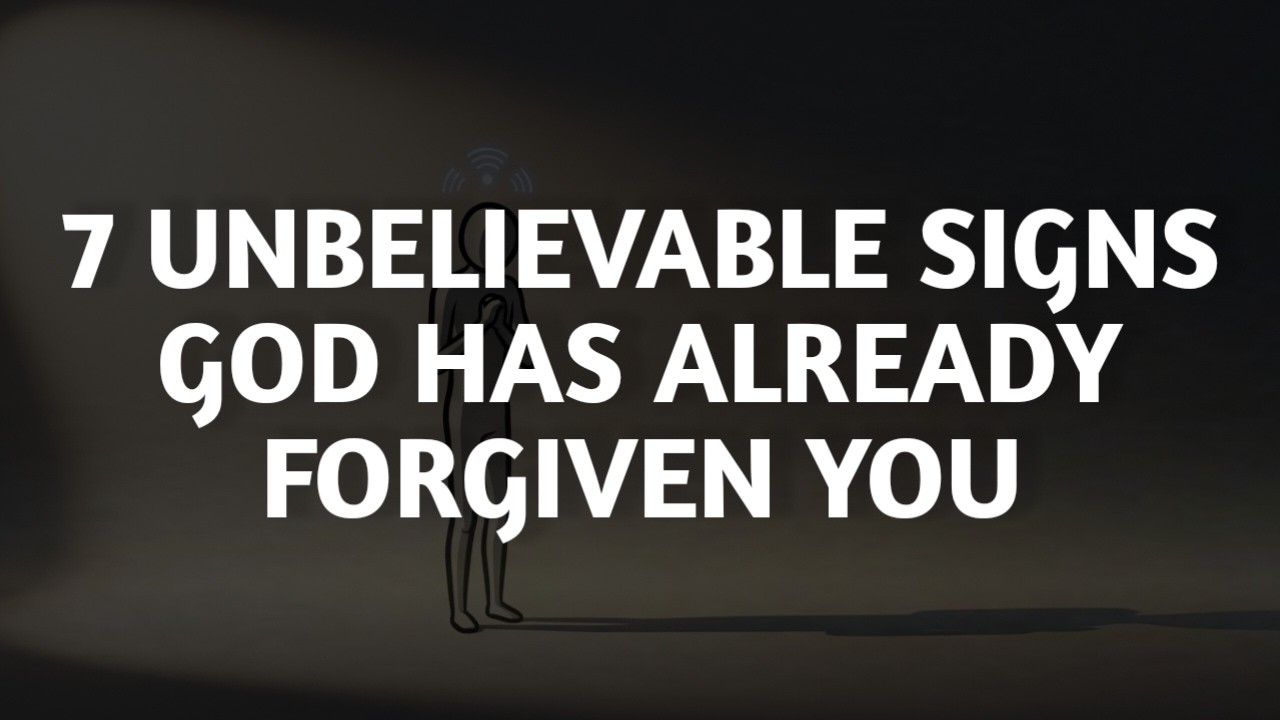 7 невероятных признаков того, что Бог уже простил вас || Психологические факты