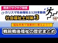 【社会福祉士国試対策3（倍速）】日本の戦前戦後福祉の歴史（福祉年表で視覚的に覚える）