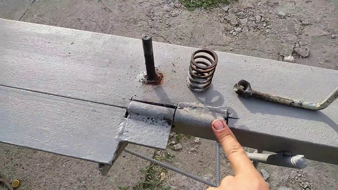 Печка из швеллеров