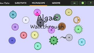 Cell lab: Level 1 Algae Walkthrough