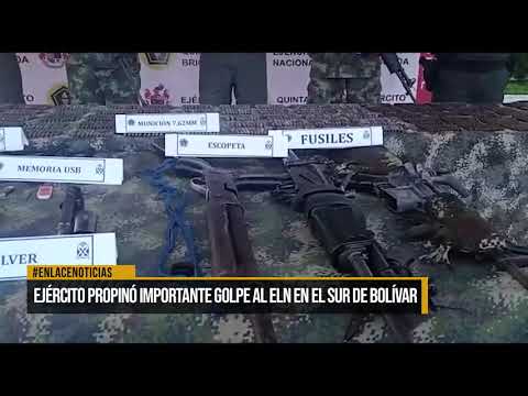 Ejército propinó importante golpe en el sur de Bolívar