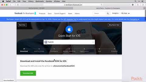 Integrating Twitter and Facebook into Your iOS Apps: Facebook SDK| packtpub.com