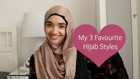 Hijab Tutorial: My 3 Favorite Everyday Hijab Styles I The Sewist