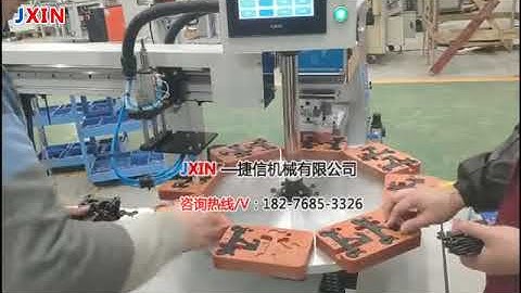 Semi  automatic Pad Printing Machine with Rotary Table for hook