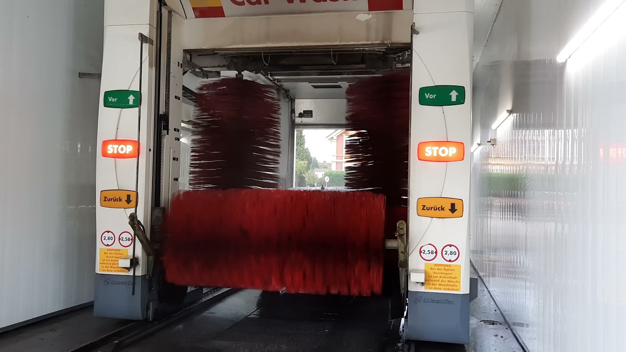 WashTec SoftCare 2 Pro Shell CarWash [Basispflege] - YouTube