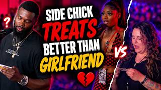 He asked why his side chick treats him better than his girlfriend… 😬What do you think?#relationship