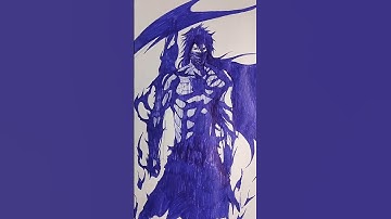 Speed drawing  Ichigo Kurosaki/ #shorts#bleach#anime#drawingichigo drawing