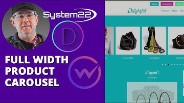 Divi Theme Full Width Product Carousel With WowCarousel 👈👈