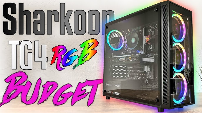 Sharkoon TG4 ATX PC CASE - YouTube