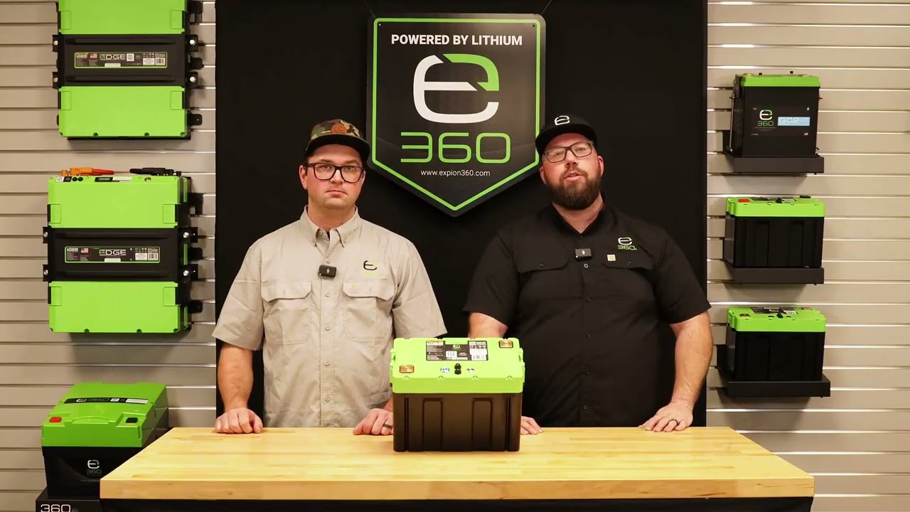 12V 100Ah LiFePO4 Lithium Battery – Group 27 Bluetooth & Heated