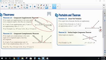 11/3   Flow Proofs, Linear Pairs and  Vertical Angles
