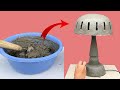 Amazing  ideas - how to make lamp lighting in interior design from cement