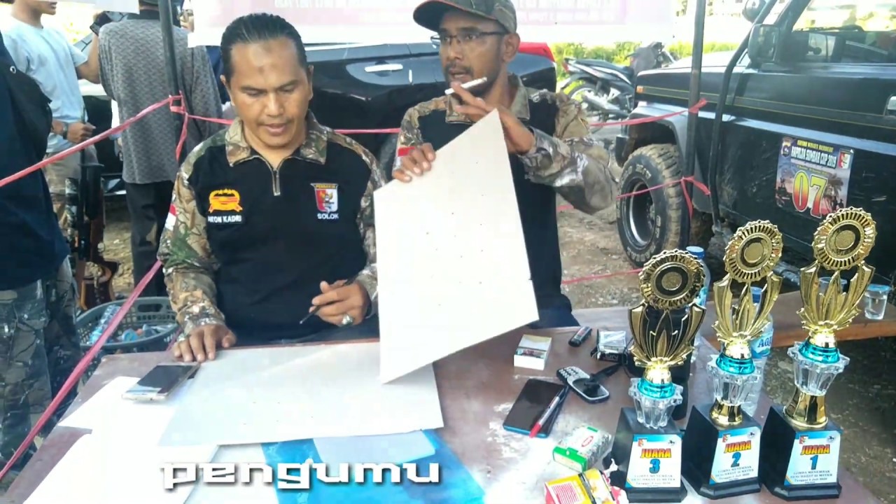 Final BENCHREST 25meter kota solok....