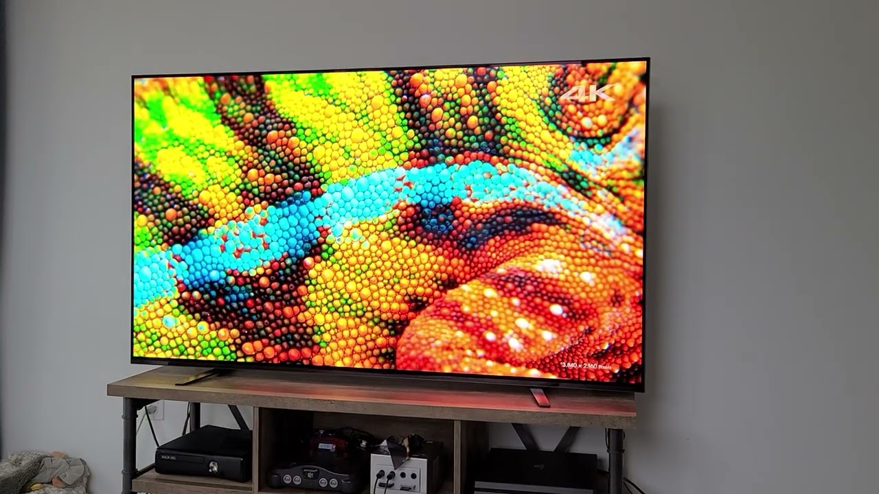 Sony 65" A8H OLED bright room viewing demo