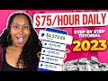 Website Paying $75/Hour Daily Answering Simple Questions Online: Easy Cash Opportunity